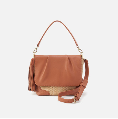 NEW Hobo HARLEY Convertible Shoulder Bag - Natural Straw
