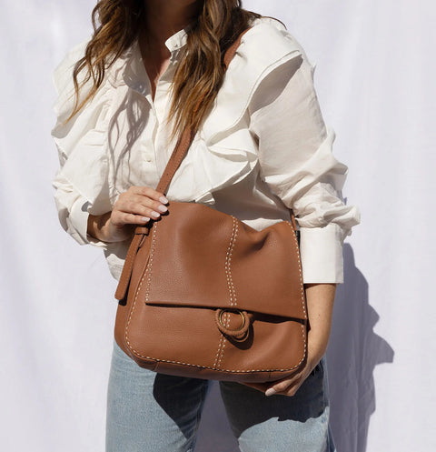 NEW Hobo AUSTIN Shoulder Bag - Warm Honey