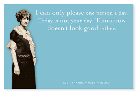 Shannon Martin Design Today Not Your Day Sticky Notes