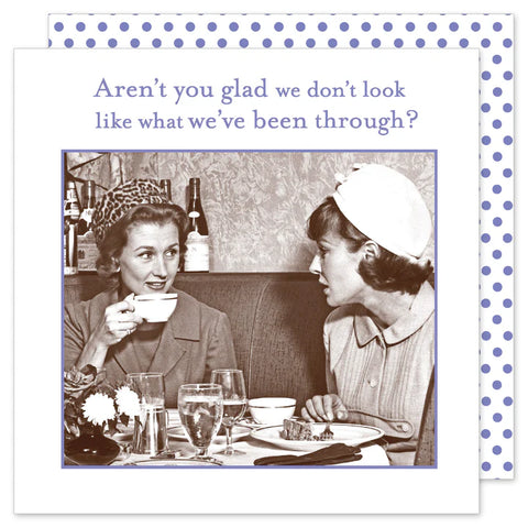 Shannon Martin Design Aren't You Glad Beverage Napkins