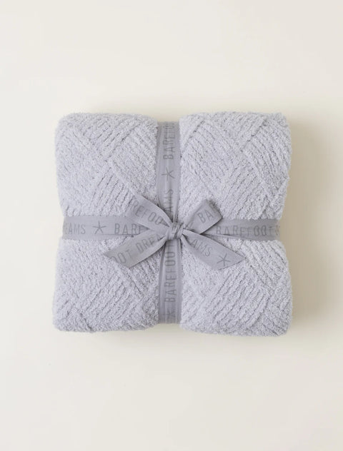 Barefoot Dreams CozyChic® Diamond Weave Blanket - Multiple Colors Available