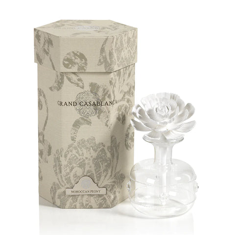 Zodax Grand Casablanca Porcelain Diffuser - Moroccan Peony
