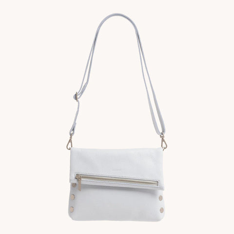 Hammitt VIP Medium Bluebird/Brushed Silver Crossbody