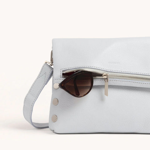Hammitt VIP Medium Bluebird/Brushed Silver Crossbody