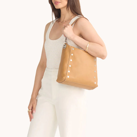 Hammitt Bryant Large Oak Edge/Brushed Silver Shoulder Bag