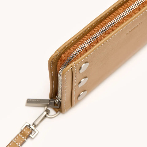 Hammitt Bryant Wallet Oak Edge/Brushed Silver