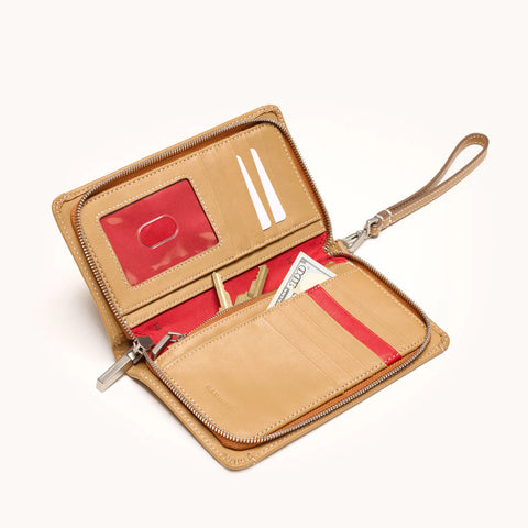 Hammitt Bryant Wallet Oak Edge/Brushed Silver