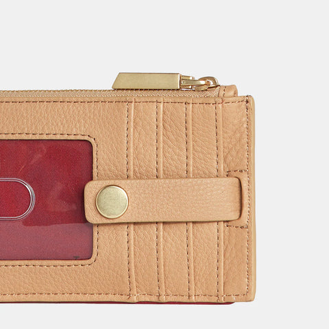 Hammitt 210 West Toast Tan/Brushed Gold Leather Wallet
