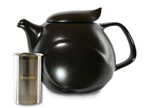 ChirpyPot Teapot Matte Black