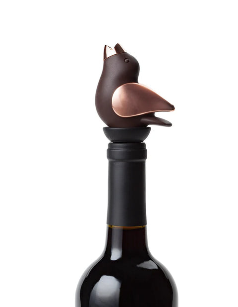 ChirpyTop™ Wine Pourer Brown/Copper