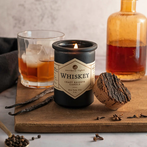 Northern Lights Whiskey Reserve Jar Candle