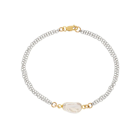 Laura J Pearl Shadows Bracelet