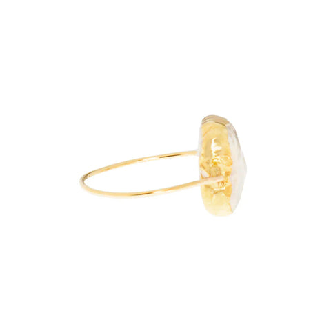 Laura J Pearl Cushion Ring