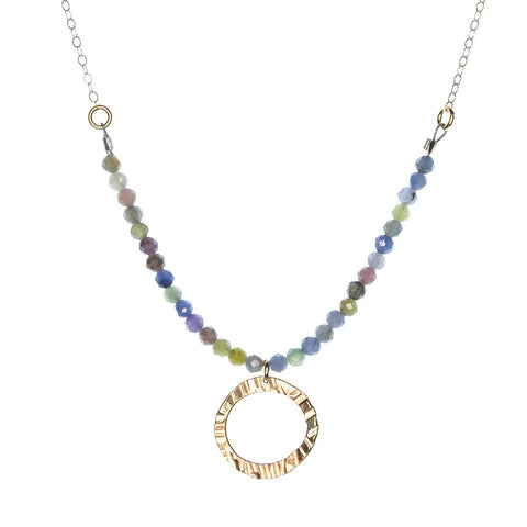 Laura J Sapphire Meadows Necklace