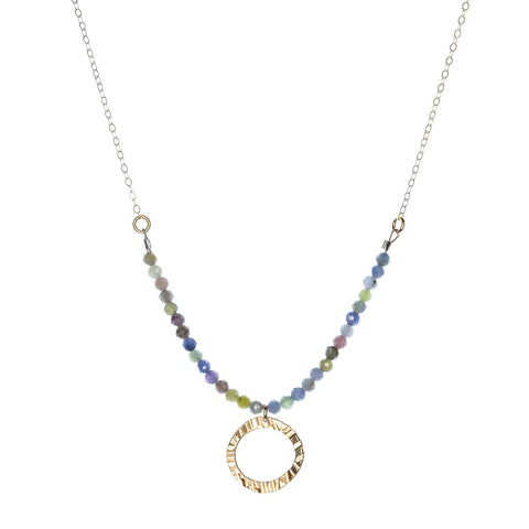 Laura J Sapphire Meadows Necklace