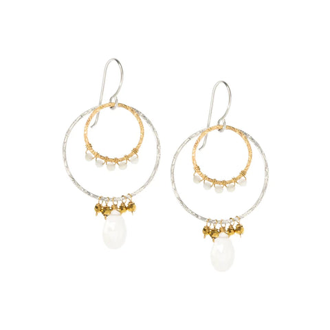 Laura J Moonlit Autumn Earrings