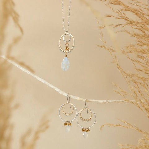 Laura J Moonlit Autumn Earrings