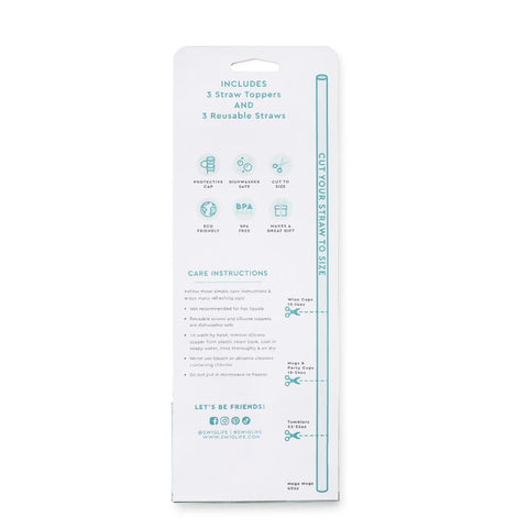 Swig Pool Straw Topper Set
