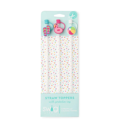 Swig Pool Straw Topper Set