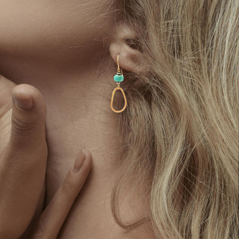 J + I Turquoise Earrings