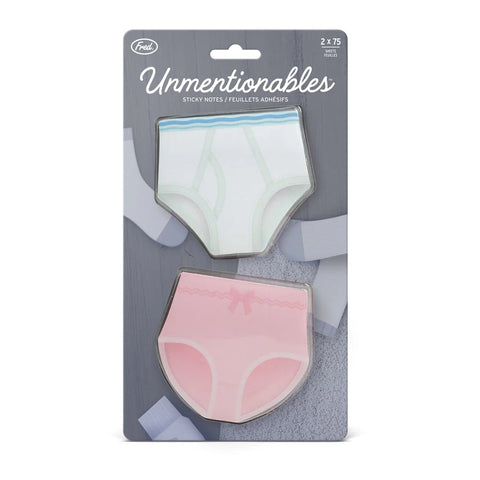 Fred & Friends Unmentionables - Sticky Notes