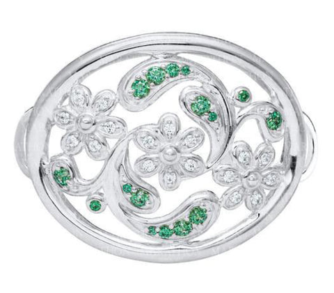 LeStage Daisy-Paisley Clasp