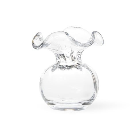 Vietri Hibiscus Bud Vase Clear 