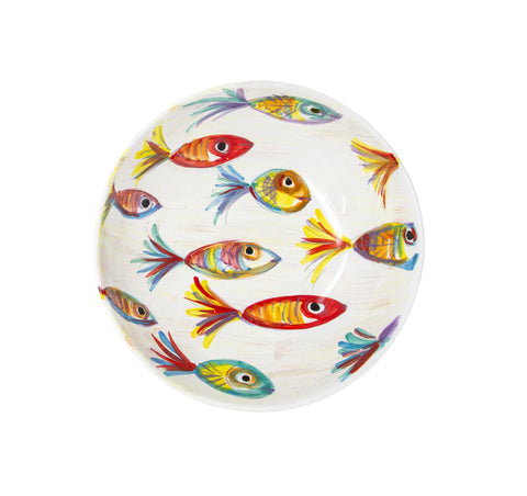 Vietri Pesci Colorati Deep Bowl