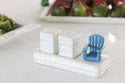Nora Fleming Chillin' Chair (Blue Adirondack Chair) Mini