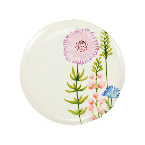 Vietri Fiori di Campo Dandelion Dinner Plate