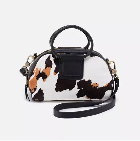 Hobo SHEILA Small Satchel Cow Print