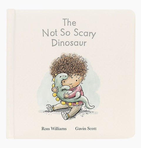 Jellycat The Not So Scary Dinosaur Book