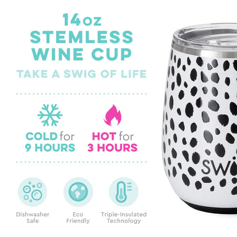 Swig Spot On Stemless Wine Cup 14oz
