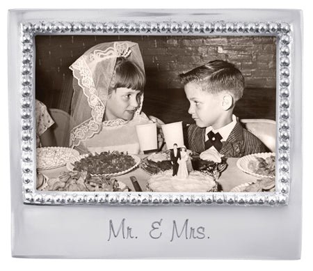 Mariposa Mr. & Mrs. 4x6 Frame