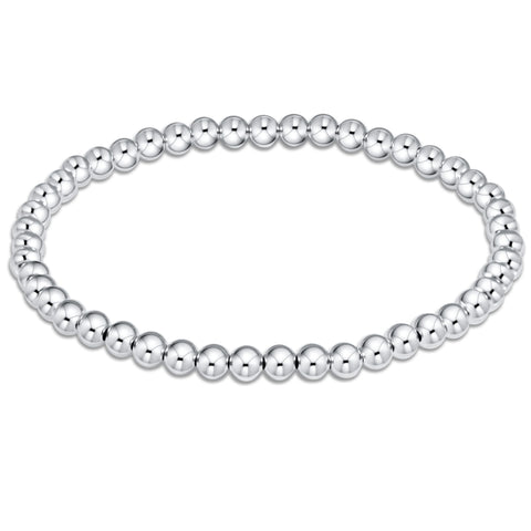 Enewton Sterling Silver Bead Bracelet 4mm