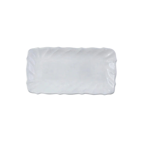 Vietri Incanto Ruffle Rectangular Tray