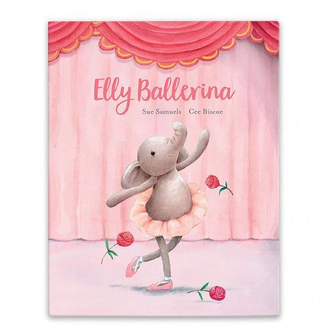 Jellycat Elly Ballerina book