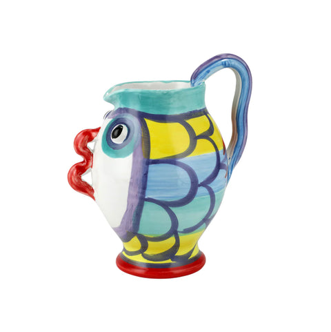 Vietri Pesci Colorati Mini Pitcher