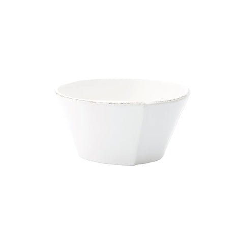 Vietri White Lastra Four Piece Place Setting