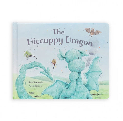 Jellycat The Hiccuppy Dragon book