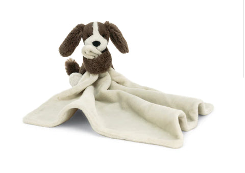 Jellycat Bashful Fudge Puppy Soother 