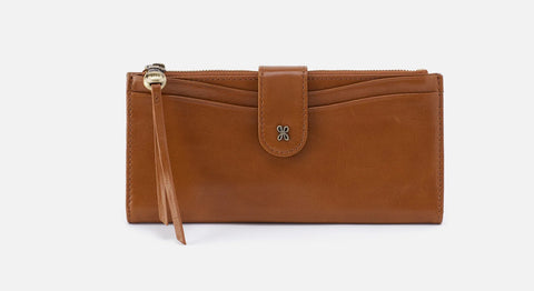 Hobo MAX Continental Wallet Truffle