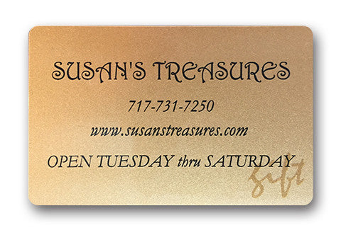 Susan's Treasures Gift Card