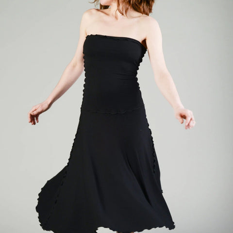 Angelrox Lady Flirt Dress/Skirt/Cape/Scarf Black