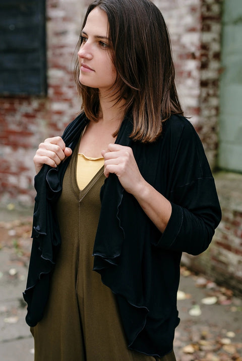 Angelrox Prima Wrap Jacket Black