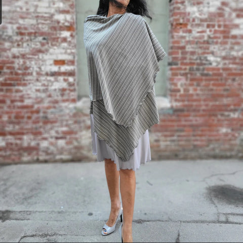 Angelrox Shawl Earth Stripe