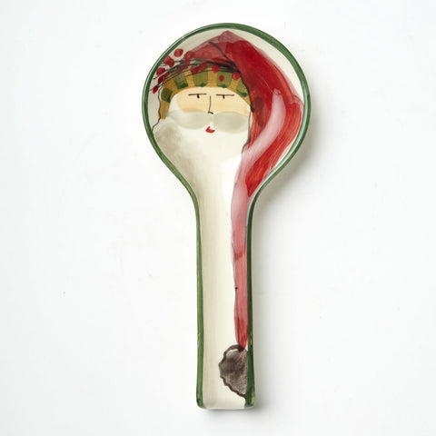 Vietri Old St. Nick Boxed Spoon Rest